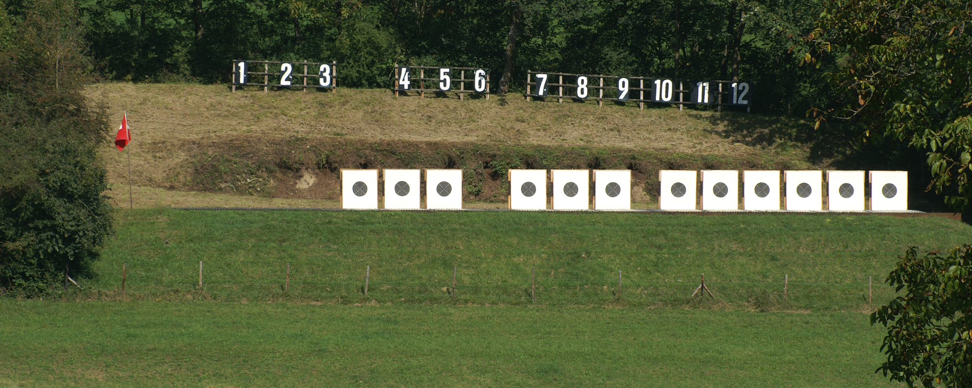 Zielscheiben in der Talmatt