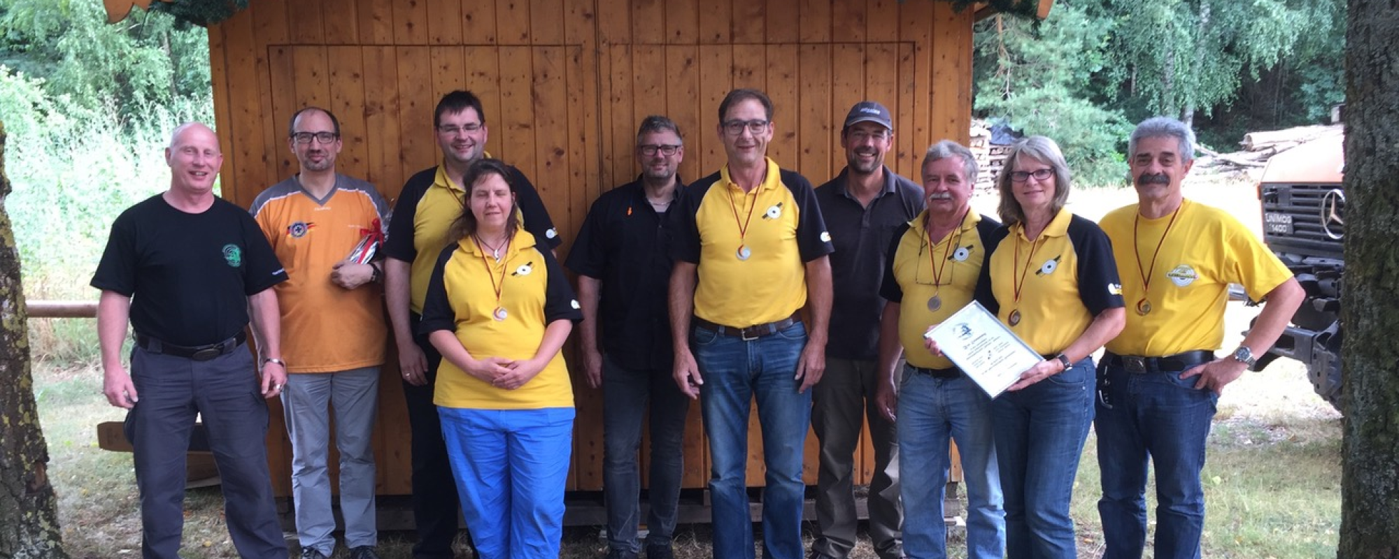 Gruppenbild Queidersbach Juli 2019