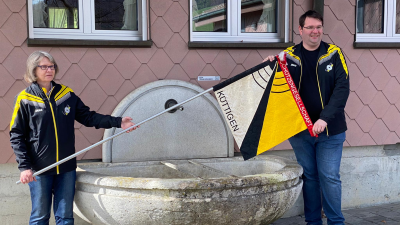 Standartenübergabe Käthi an Andi, 2021